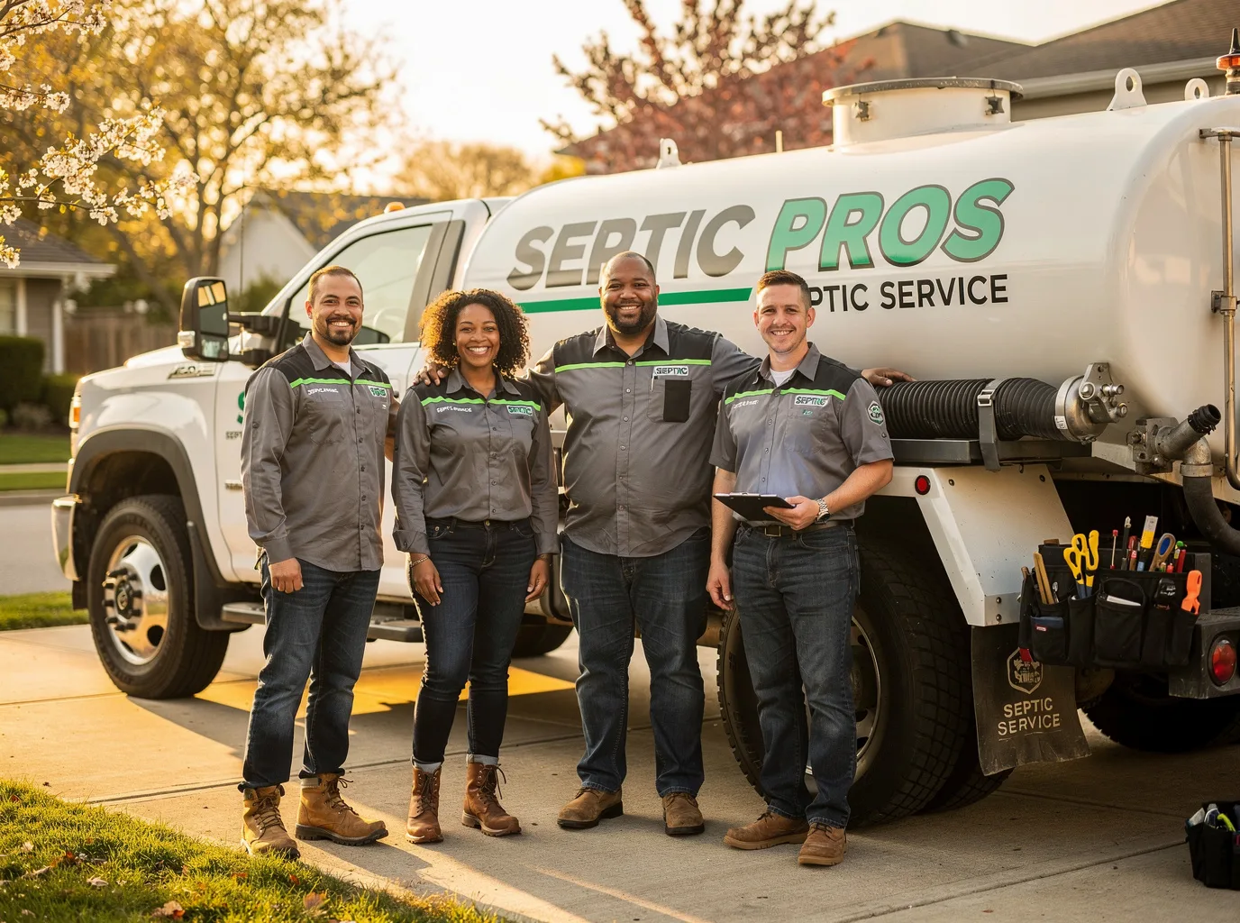 Septic Tank Pumping company in Husser, LA
